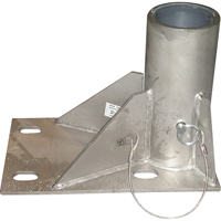 Syst&egrave;mes de sauvetage en espaces clos XTIRPA de Innova - Base de plancher en acier inoxydable CSL Industriel Inc.
