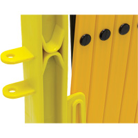 Xpandit Barricade, 36" H x 11.5' L, Black/Yellow CSL Industriel Inc.