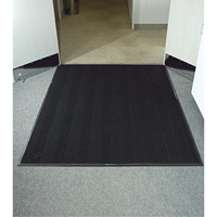 Tapis Waterhog Eco Elite, Essuie-pieds/grattoir, 4' x 6' x 3/8", Fum&eacute;e noire CSL Industriel Inc.