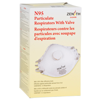 Particulate Respirators, N95, NIOSH Certified, Medium/Large CSL Industriel Inc.