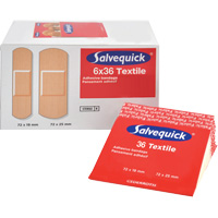 Salvequick&reg; Bandage Dispensing Systems Refills, Rectangular/Square, Fabric, Sterile CSL Industriel Inc.
