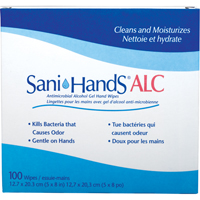 Sani-Hands&reg; ALC Antimicrobial Hand Wipes, Packet CSL Industriel Inc.