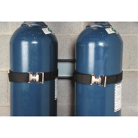 Wall Mount Double Gas Cylinder Support Bracket CSL Industriel Inc.
