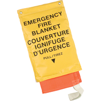 Emergency Fire Blankets, Fibreglass, 72"L x 72"W CSL Industriel Inc.