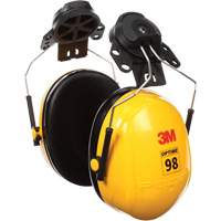Peltor Optime 98 Series Earmuffs, Cap Mount, 23 NRR dB CSL Industriel Inc.