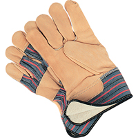 Gant pour ajusteur doubl&eacute;s pour l'hiver r&eacute;sistant &agrave; l'abrasion, Grand, Paume en Cuir fleur de vache, Doublure en Molleton de coton CSL Industriel Inc.