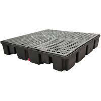 Nestable Spill Pallet Without Drain, 66 US gal. Spill Capacity, 49" x 49" x 10.5" CSL Industriel Inc.