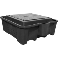 IBC Containment Pallets, 385 gal. Spill Capacity, 73" x 80.5" x 29.5" CSL Industriel Inc.