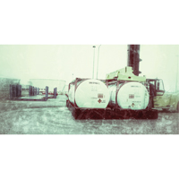 Berme pour r&eacute;servoir simple ISO, Capacit&eacute; 3590 gal., 24' la x 10' lo x 24" h, Support en L CSL Industriel Inc.
