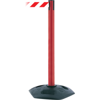 Single Line Heavy Duty Receiver Post, 38" High, Black CSL Industriel Inc.