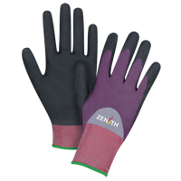 Gants enduits de premi&egrave;re qualit&eacute; ZX-2, 11/2T-Grand, R&ecirc;vetement Nitrile/Mousse de nitrile, Calibre 18, Enveloppe en Nylon CSL Industriel Inc.