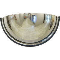 Miroir en d&ocirc;me 180°, Demi-d&ocirc;me, Dessus ferm&eacute;, Diam&egrave;tre 18" CSL Industriel Inc.