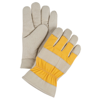 Gants de travail doubl&eacute;s pour l'hiver de premi&egrave;re qualit&eacute;, Moyen, Paume en Cuir fleur de porc, Doublure en Molleton de mousse CSL Industriel Inc.