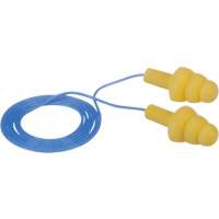 E-A-R Ultrafit Premolded Earplugs, Corded, Bulk - Polybag, 25 dB NRR, One-Size CSL Industriel Inc.