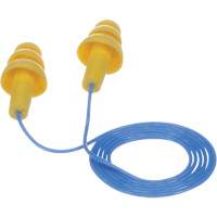 E-A-R Ultrafit Premolded Earplugs, Corded, Bulk - Polybag, 25 dB NRR, One-Size CSL Industriel Inc.