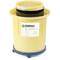Poly-Collector 66 avec baril en acier, 32,5" dia. x 42" h, Cap. de d&eacute;versement 70 gal. US CSL Industriel Inc.