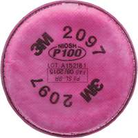Pr&eacute;filtres pour respirateurs s&eacute;rie 2000, Filtre contre les particules, Vapeurs organiques/P100 CSL Industriel Inc.