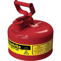 Bidons s&eacute;curitaires, Type I, Acier, 1 gal. US, Rouge, Homologu&eacute; FM/List&eacute; UL/ULC CSL Industriel Inc.