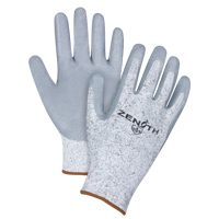 Gants &eacute;lastiques sans coutures r&eacute;sistants &agrave; la coupe, Taille Grand/9, Calibre 13, Rev&ecirc;tement Nitrile, Enveloppe en PEHP, ANSI/ISEA 105 niveau 2/EN 388 niveau 3 CSL Industriel Inc.