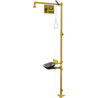 Halo Combination Emergency Shower & Eyewash Station CSL Industriel Inc.