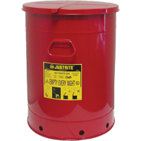 Hand Operated Oily Waste Can, FM Approved/UL Listed, 21 US gal., Red CSL Industriel Inc.