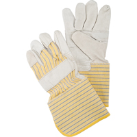 Gants d'ajusteur &agrave; paume renforc&eacute;e, Grand, Paume en Cuir fleur de vache, Doublure en Coton CSL Industriel Inc.