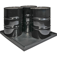 Coquilles de d&eacute;versements Econo Spill Shells , 51" lo x 47" la x 5" h, Cap. de d&eacute;versement 36 gal. US CSL Industriel Inc.