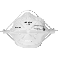 Respirateurs contre les particules 9105S V-Flex, N95, Certifi&eacute; NIOSH, Petit CSL Industriel Inc.