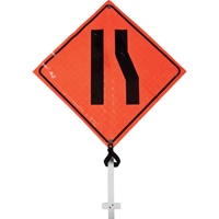 Narrow Road Pole Sign, 24" x 24", Vinyl, Pictogram CSL Industriel Inc.