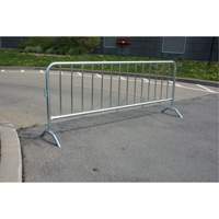 Barri&egrave;re portative, Emboîtables, 102" lo x 40" h, Argent CSL Industriel Inc.