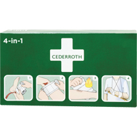Cederroth 4-in-1 Bloodstopper, 9" L x 5-1/2" W CSL Industriel Inc.