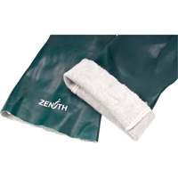 Double Dipped Green Gloves, 14" L, PVC, Cotton Jersey Inner Lining, 70-mil CSL Industriel Inc.