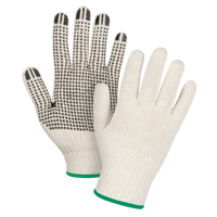 Gants tricot&eacute;s de poids lourd, Poly/coton, Un c&ocirc;t&eacute;, Calibre 7, Moyen CSL Industriel Inc.