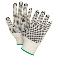 Heavyweight Double-Sided Dotted String Knit Gloves, Poly/Cotton, Double Sided, 7 Gauge, Medium CSL Industriel Inc.