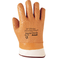 Gants enduits