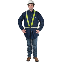 Standard-Duty Safety Harness, High Visibility Lime-Yellow, Silver Reflective Colour, 3X-Large CSL Industriel Inc.