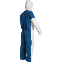 Hooded Coveralls, 4X-Large, Blue/White, Tyvek&reg; 400 D CSL Industriel Inc.