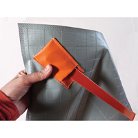 Arrow Roll-Up Temporary Conditions Sign , 24" x 24", Vinyl, Pictogram CSL Industriel Inc.