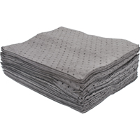 Feuilles absorbantes li&eacute;es de premi&egrave;re qualit&eacute;, Universel, 15" x 17", 15 gal. d'absorption CSL Industriel Inc.