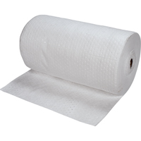 Rouleaux absorbants li&eacute;s de premi&egrave;re qualit&eacute;, Lourd, 150' lo x 30" la, Absorption 50 gal. CSL Industriel Inc.