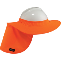Rebords pour casques de s&eacute;curit&eacute; 6660 Chill-Its, Orange haute visibilit&eacute; CSL Industriel Inc.