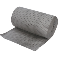 Rouleaux absorbants en fibres fines de calibre industriel, Lourd, 150' lo x 30" la, Absorption 70 gal. CSL Industriel Inc.