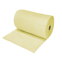 Rouleaux absorbants en fibres fines de calibre industriel, Lourd, 150' lo x 30" la, Absorption 70 gal. CSL Industriel Inc.