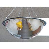 Miroir en d&ocirc;me 360°, D&ocirc;me complet, Dessus ouvert, Diam&egrave;tre 20" CSL Industriel Inc.