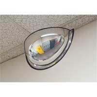 Miroir en d&ocirc;me 180°, Demi-d&ocirc;me, Dessus ouvert, Diam&egrave;tre 20" CSL Industriel Inc.