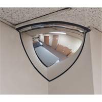 Miroir en d&ocirc;me 90°, Quart de d&ocirc;me, Dessus ouvert, Diam&egrave;tre 20" CSL Industriel Inc.