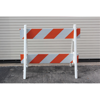 Barricades, A-Frame, 28.6" L x 40" H, Orange/White CSL Industriel Inc.