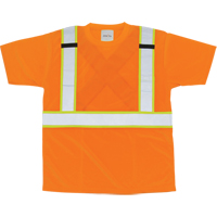 T-shirt conforme &agrave; la CSA, Polyester, Grand, Orange CSL Industriel Inc.
