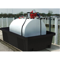 Unit&eacute; de confinement Poly-Tank 550 sans drain, 113" lo x 71" la x 32" h, 750 gal. US Capacit&eacute; CSL Industriel Inc.