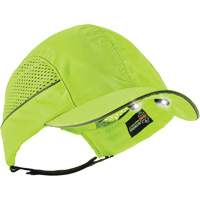 Casquette &agrave; bord court avec &eacute;clairage DEL Skullerz 8960, Vert lime haute visibilit&eacute; CSL Industriel Inc.